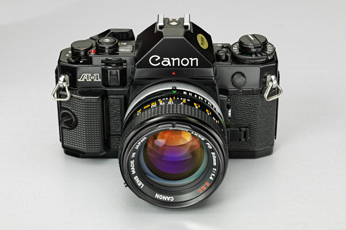 Canon A-1 - Old Cameras